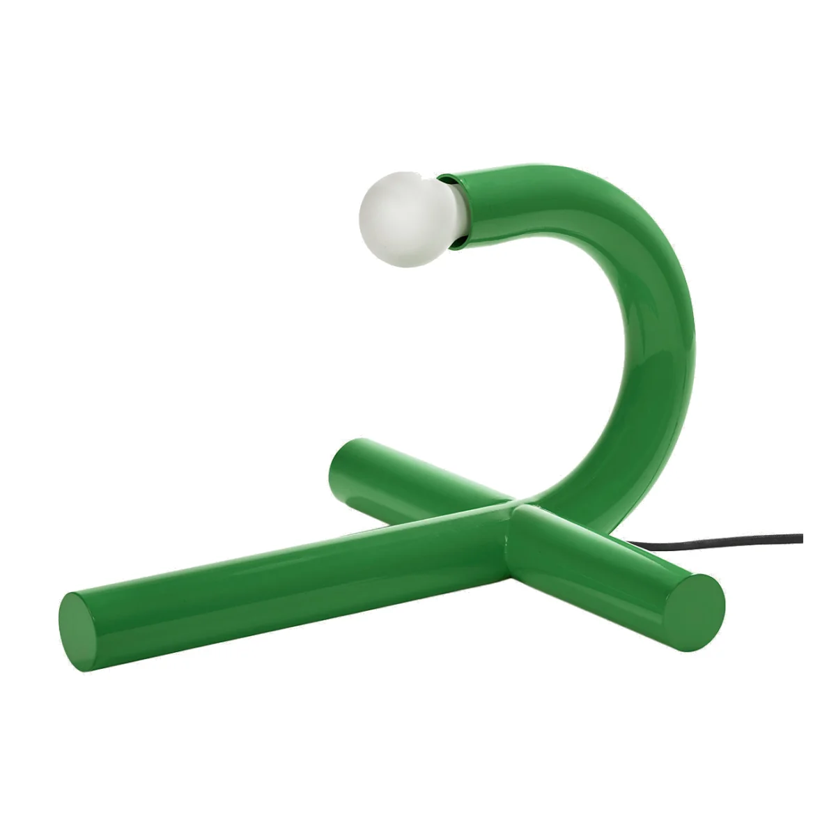 Heal's Metro La Tre Table Lamp Long Green – image 1