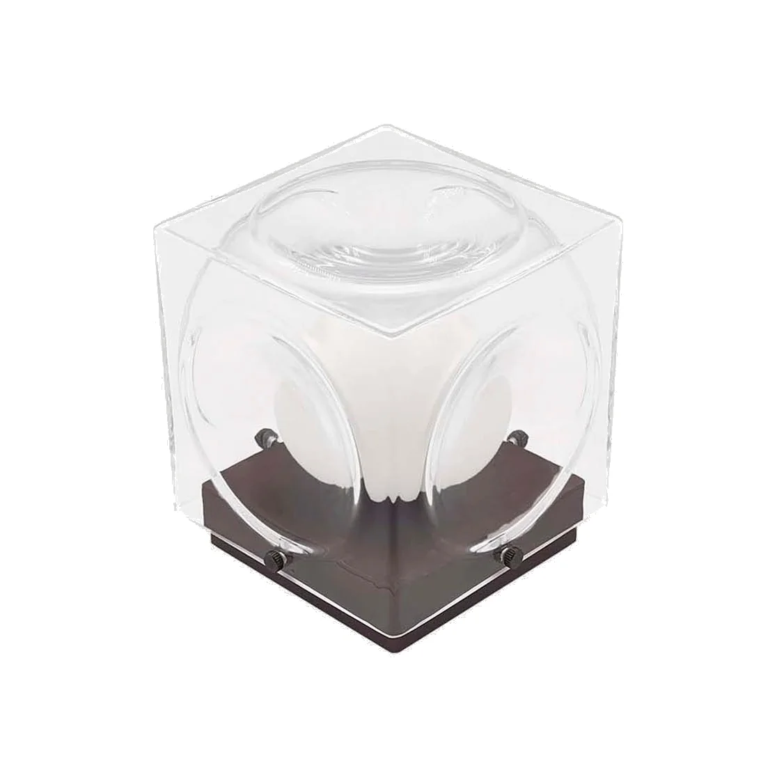 Lee Broom Chant Portable Table Lamp Clear & Bronze – image 1
