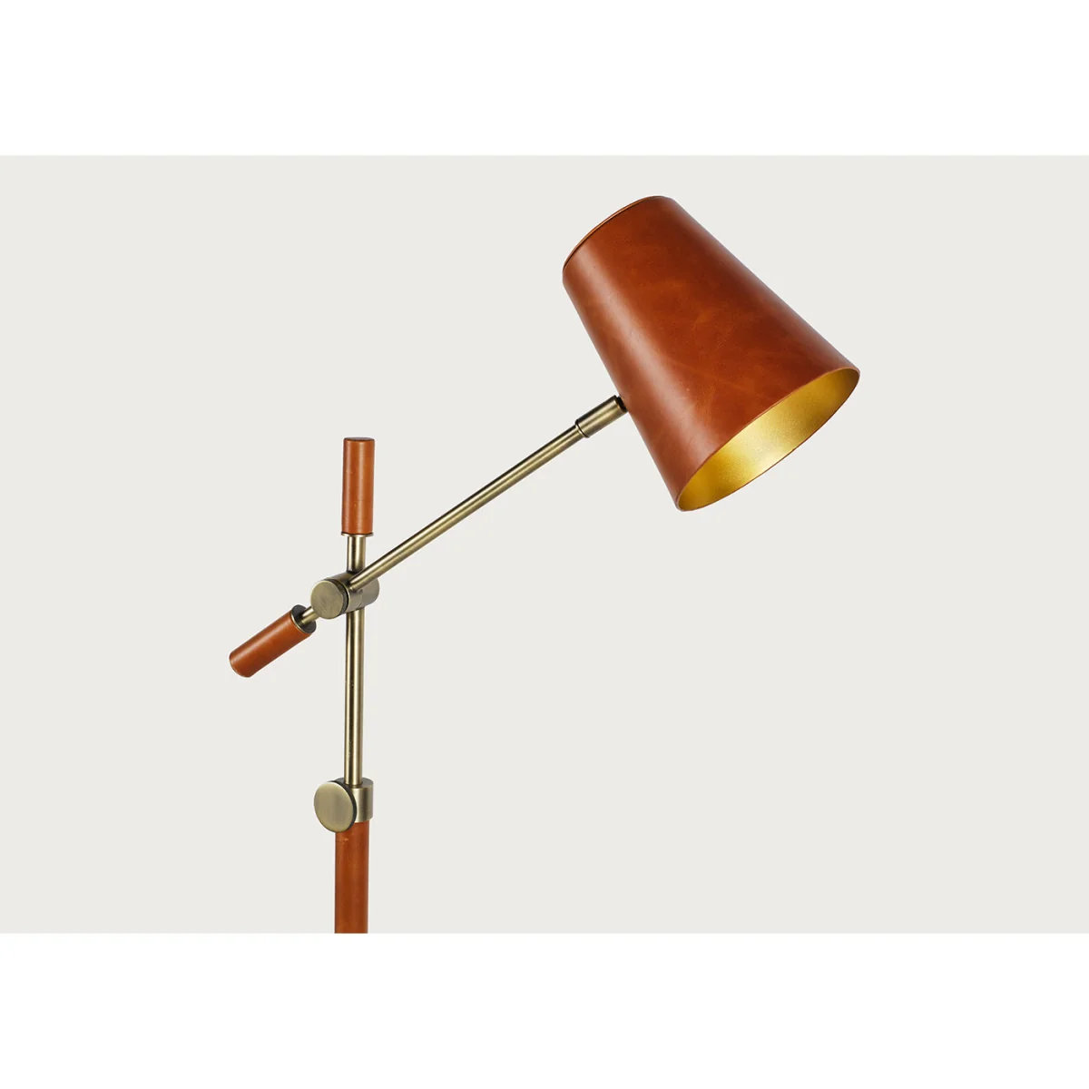Heal's Orwell Leather Floor Lamp – image 2