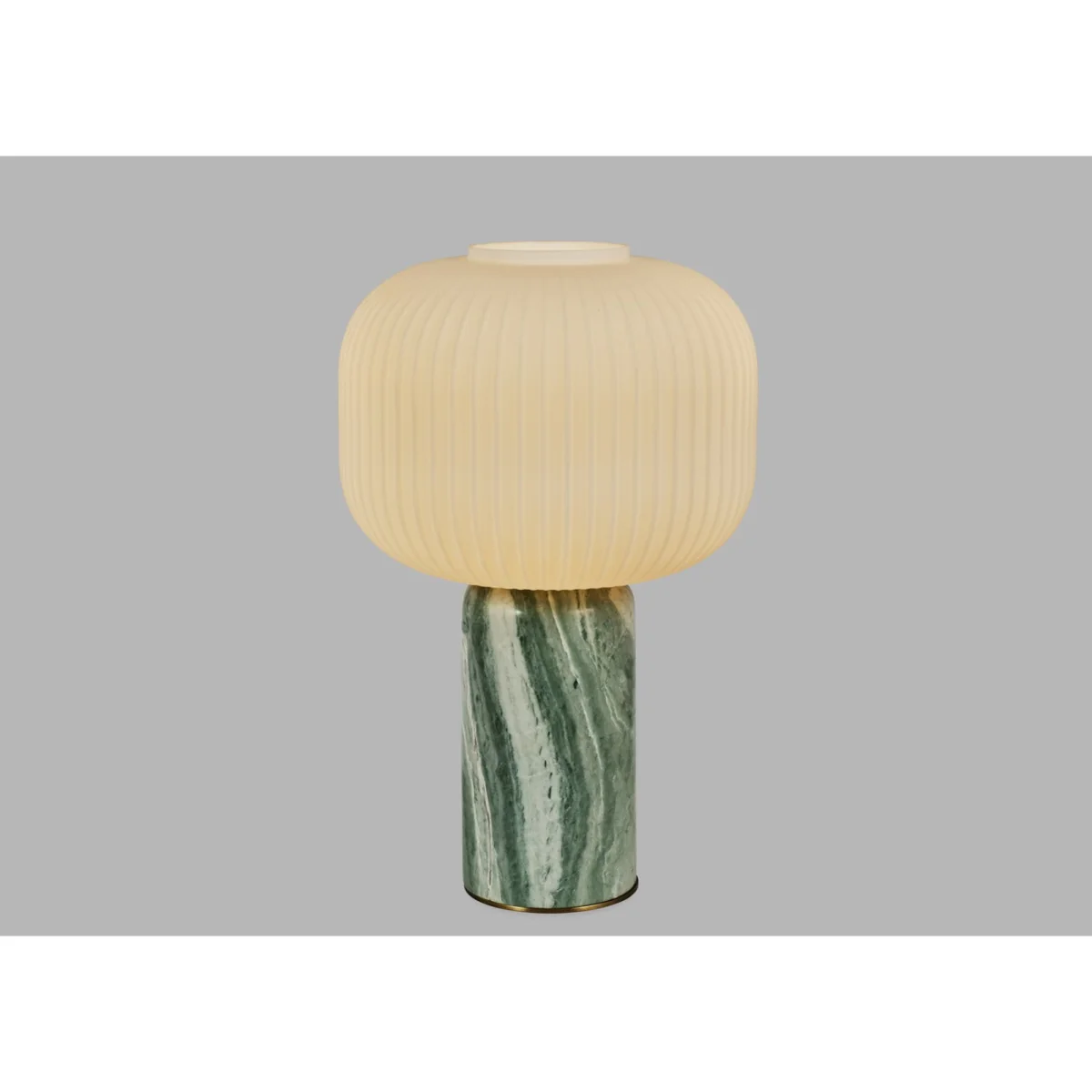 Heal's Opal Lantern Table Lamp Jadeite Marble – image 6