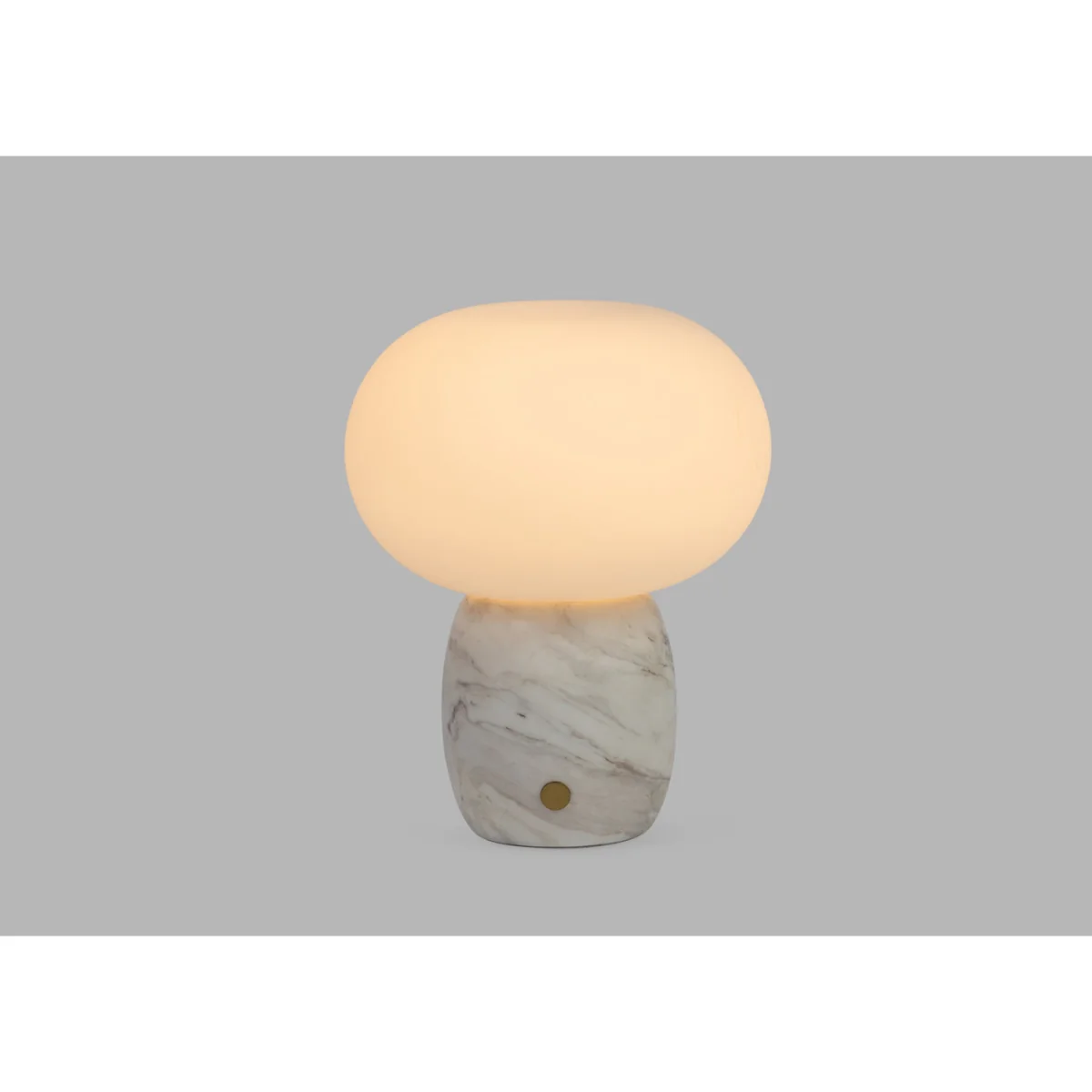Heal's Pebble LED Portable Table Lamp Burgundy Marble – image 5