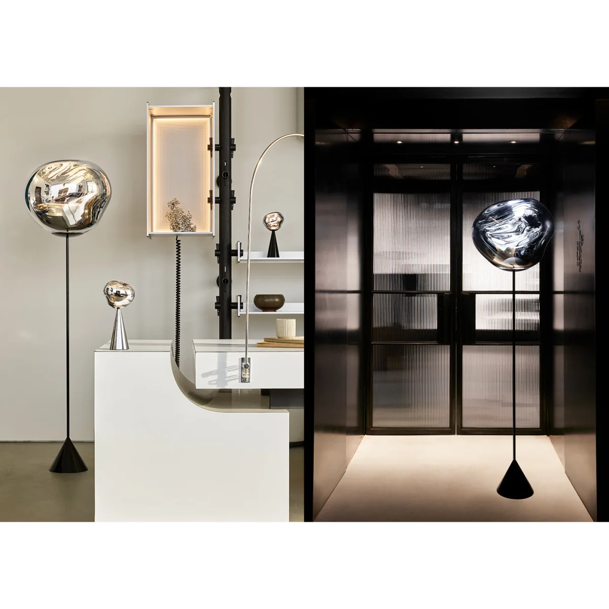 Tom Dixon Melt LED Cone Slim Floor Bronze – image 4