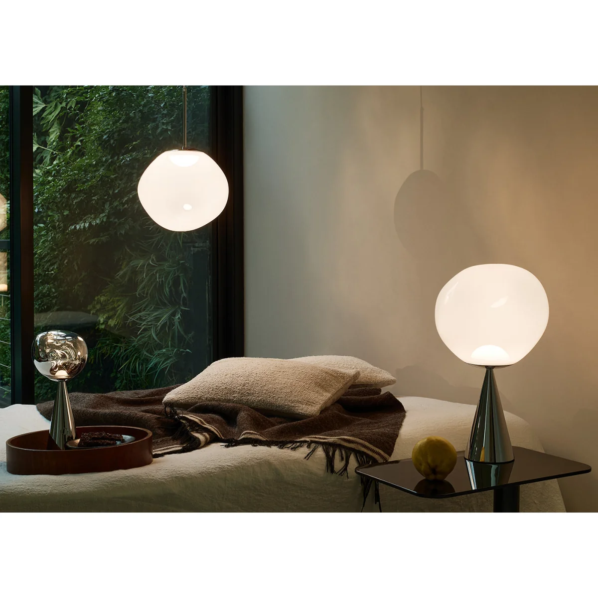 Melt LED Cone Fat Table Bronze – image 4