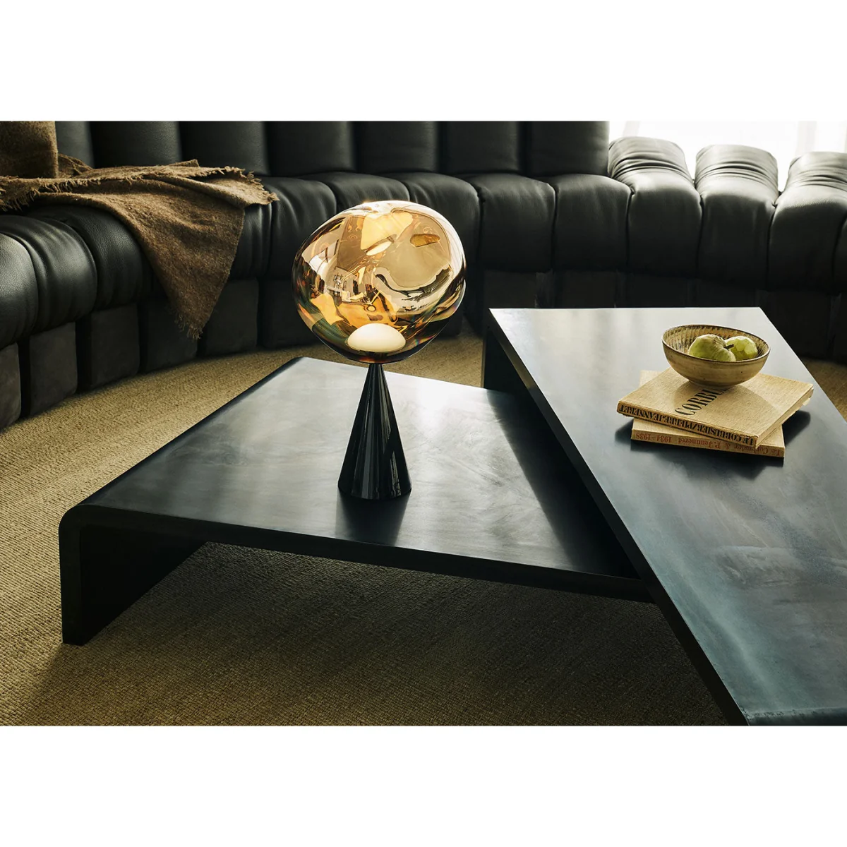 Melt LED Cone Fat Table Bronze – image 6