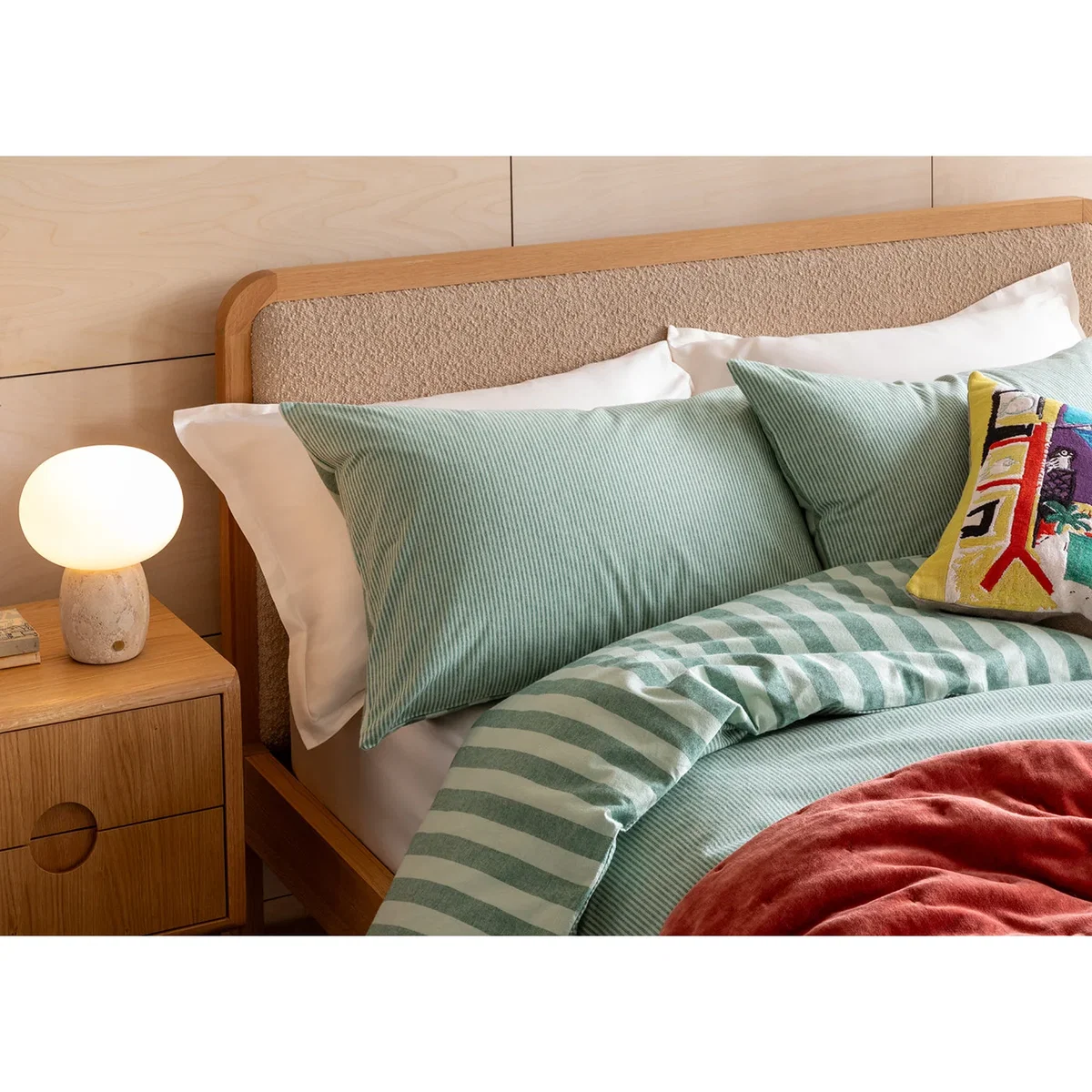 Heal's Pebble LED Portable Table Lamp Grey Marble – image 2