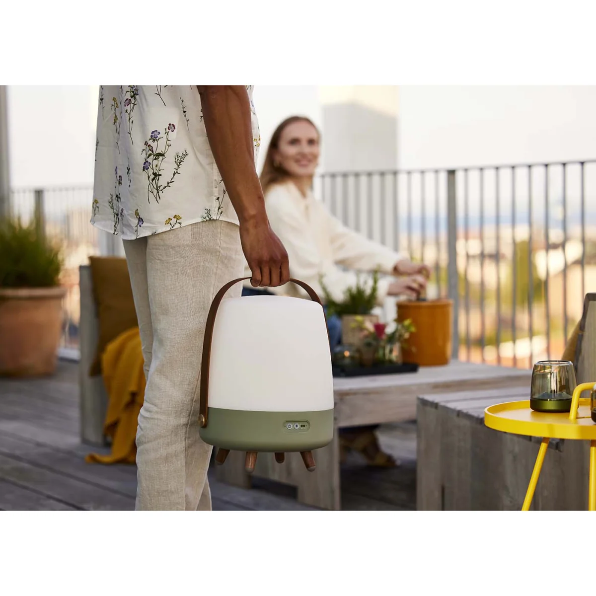 Kooduu Lite Up Play LED Portable Speaker Light Petroleum – image 3