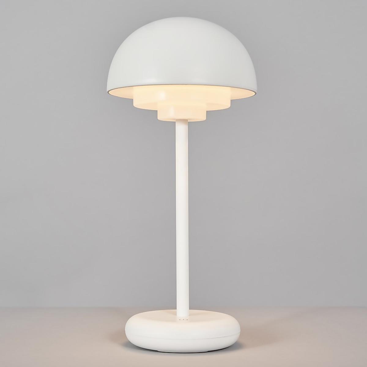 LED Rechargeable Table Lamp - White – image 4
