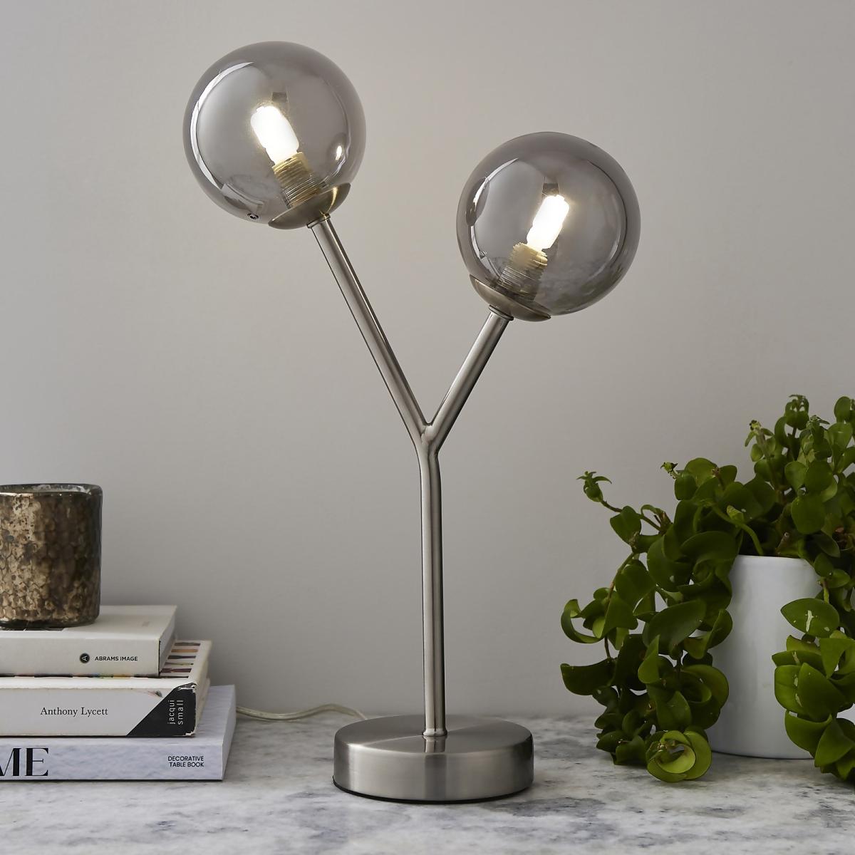 Orb 2 Light Table Lamp - Nickel Smoke – image 2
