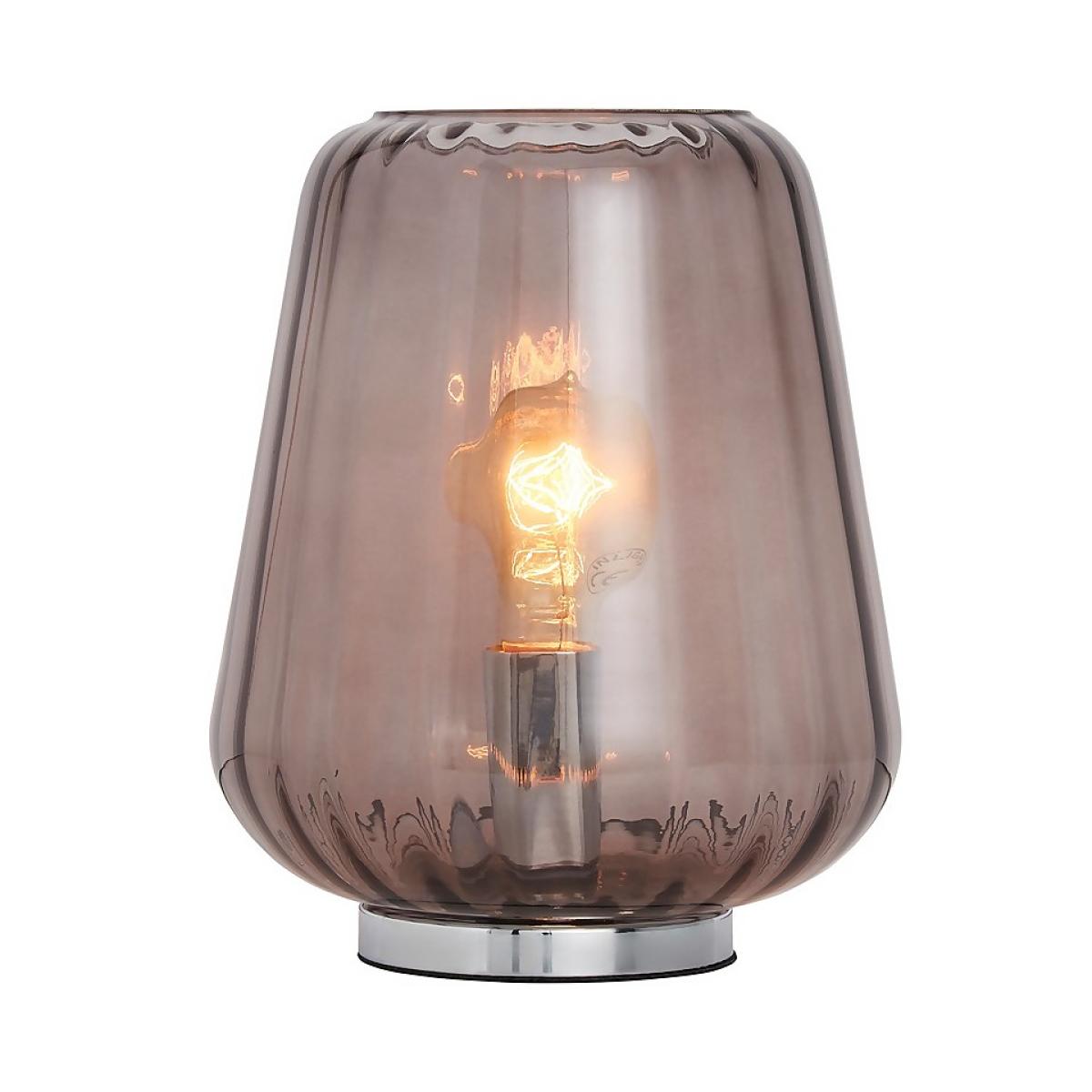 Adore Glass Table Lamp - Smoked – image 2