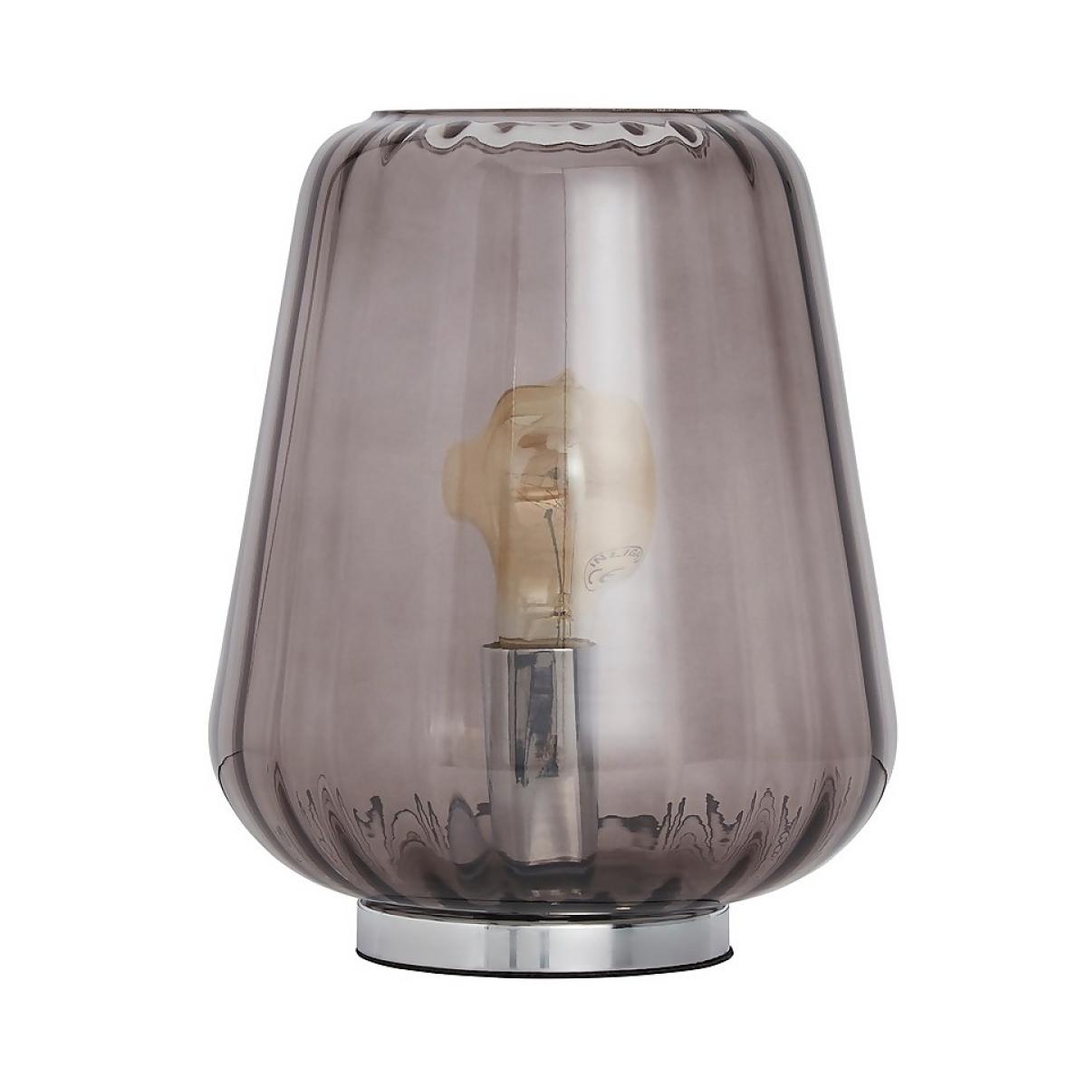 Adore Glass Table Lamp - Smoked – image 3