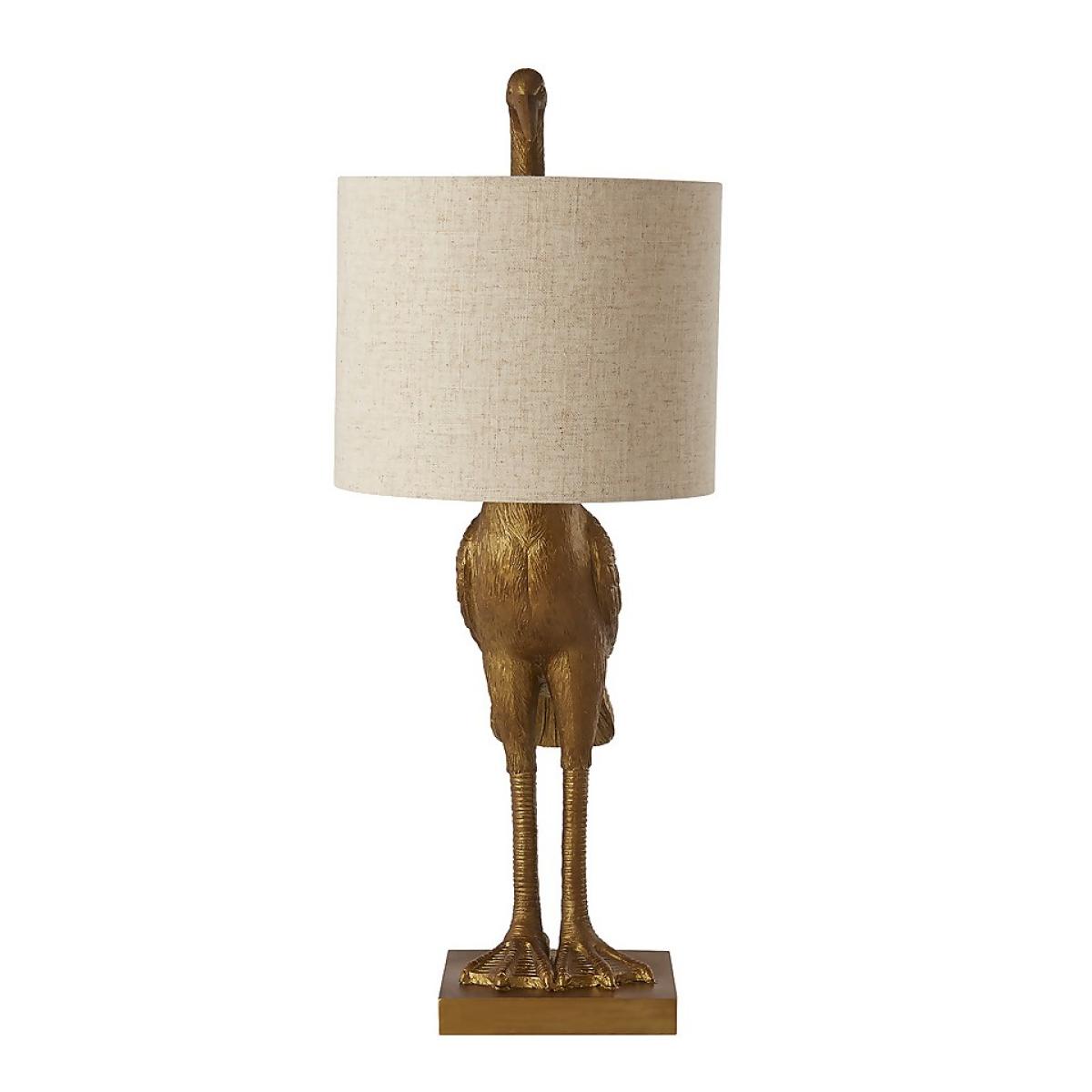 Crane Table Lamp - Gold & Oatmeal – image 5