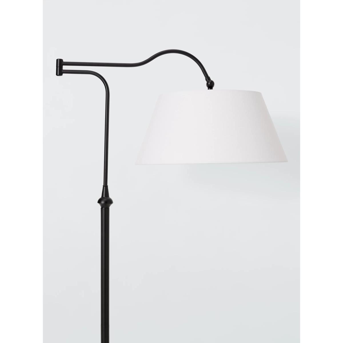 John Lewis Rodeo Swing Arm Floor Lamp, Black – image 2