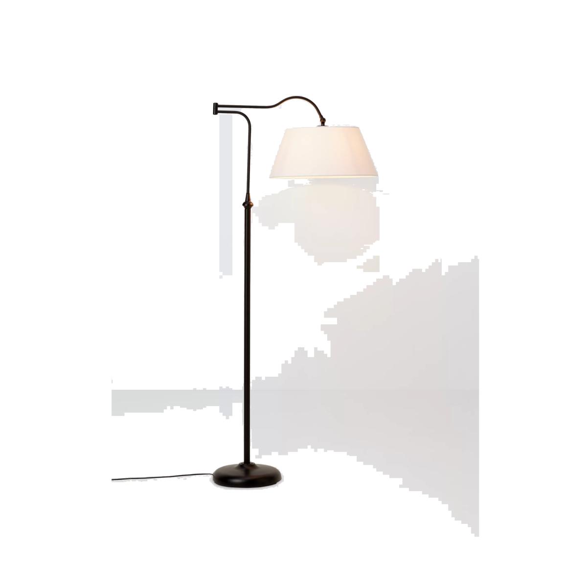John Lewis Rodeo Swing Arm Floor Lamp, Black – image 1