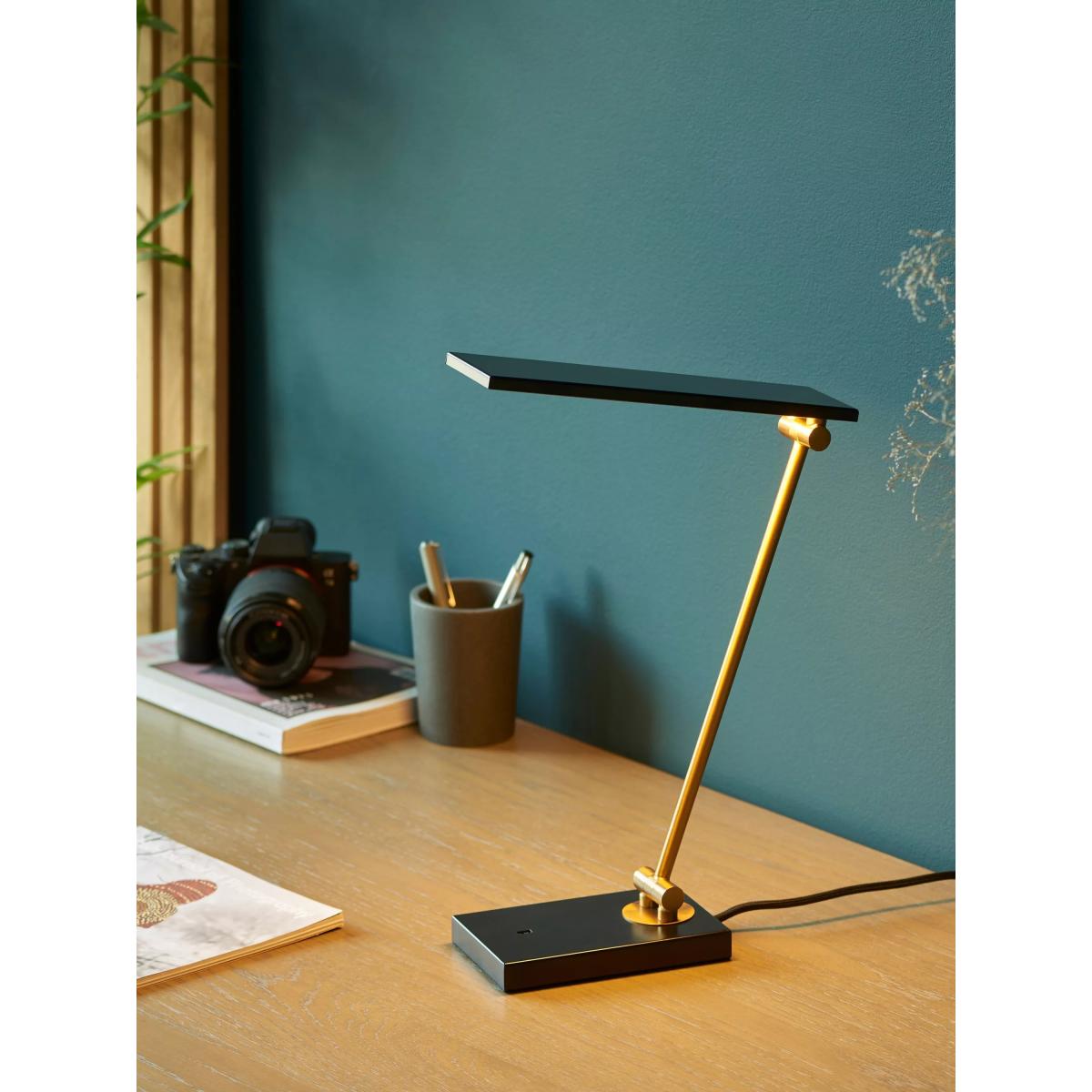 John Lewis Notary Task Desk Lamp, Black – image 2