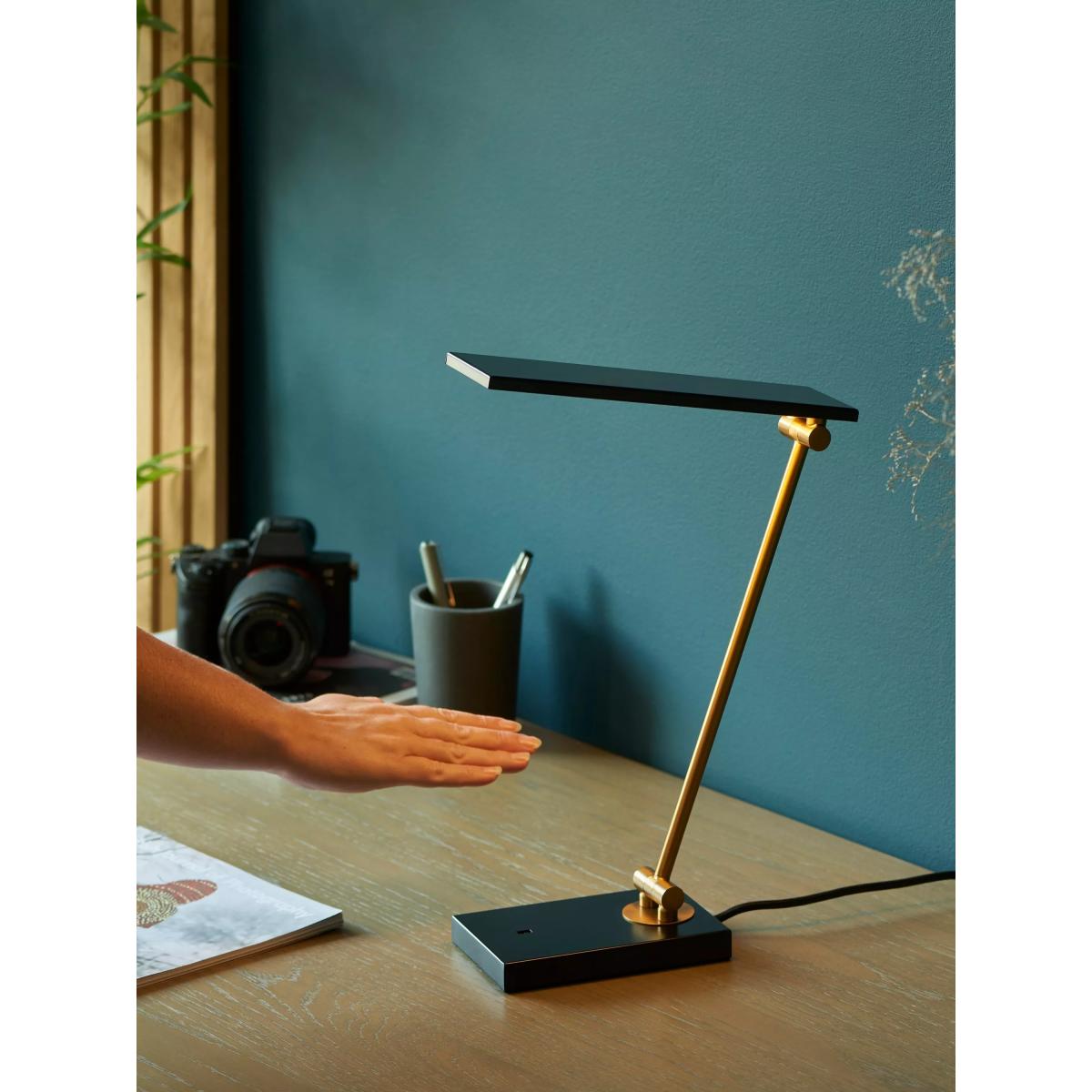 John Lewis Notary Task Desk Lamp, Black – image 5