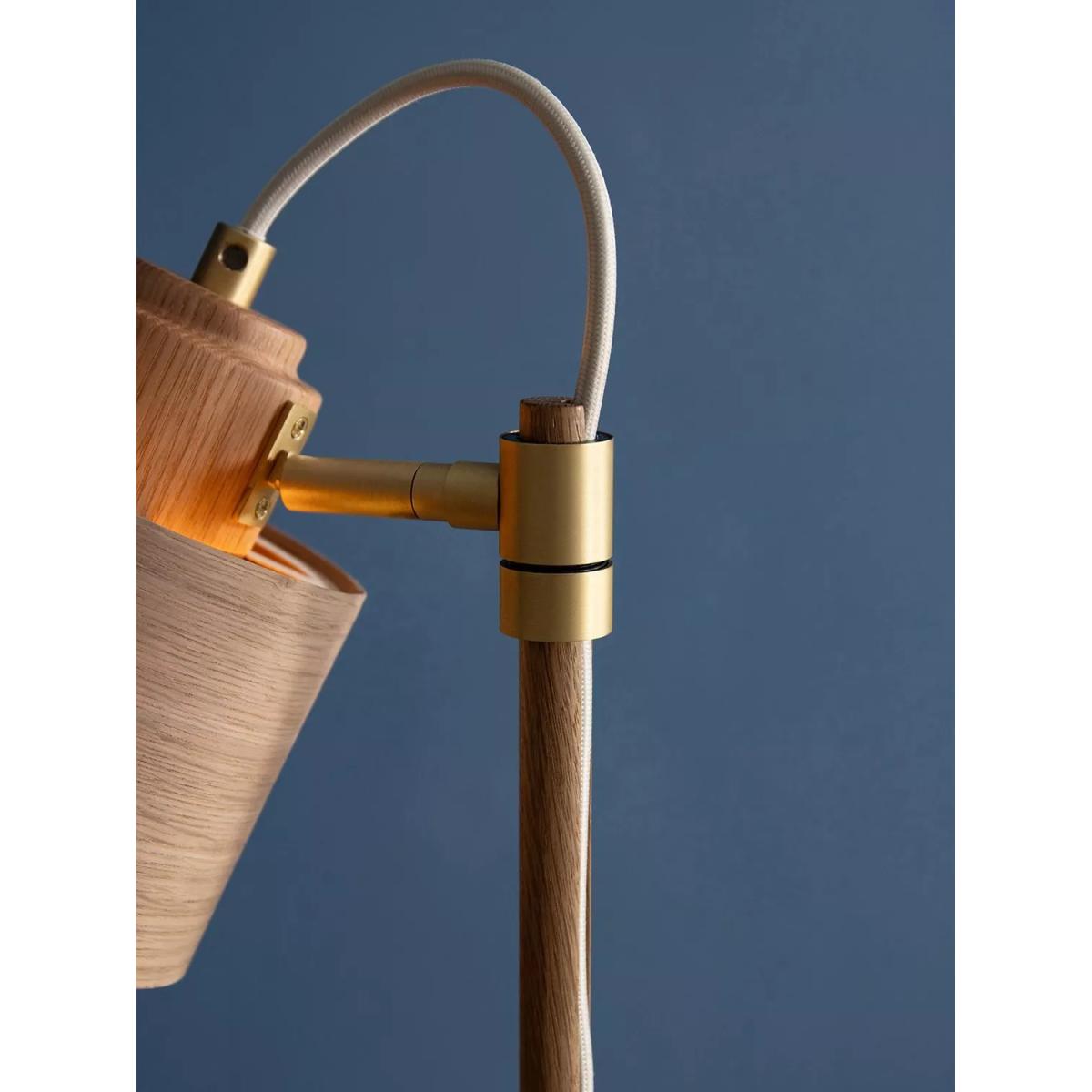 Tom Raffield Spire Wood Table Lamp, Oak – image 5