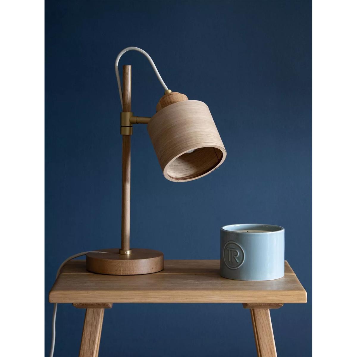 Tom Raffield Spire Wood Table Lamp, Oak – image 7