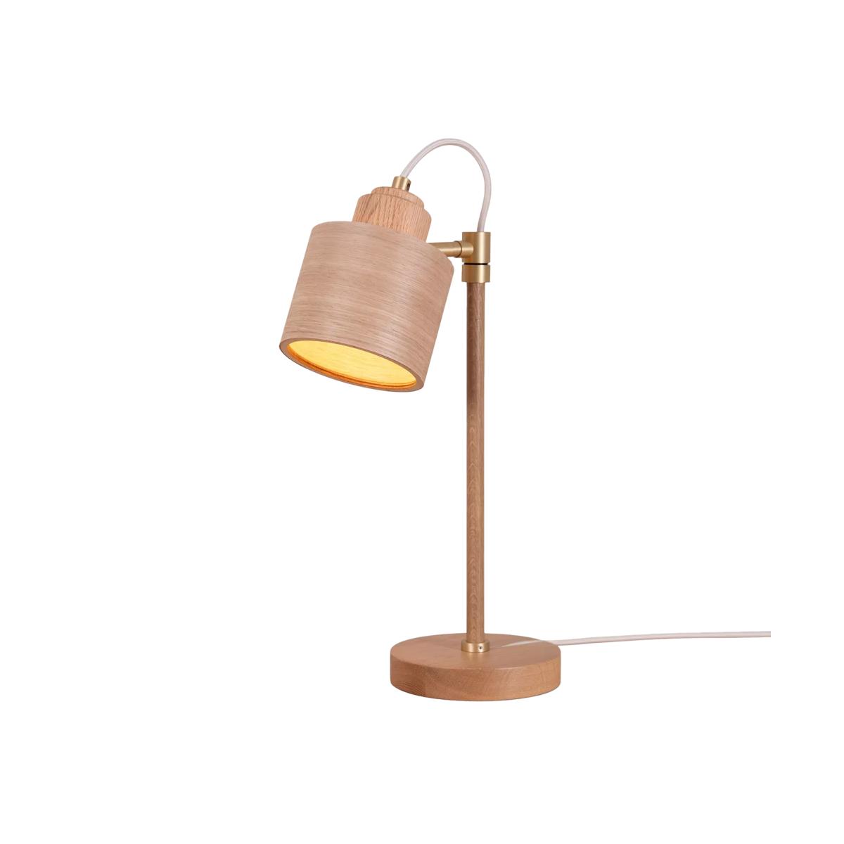 Tom Raffield Spire Wood Table Lamp, Oak – image 1