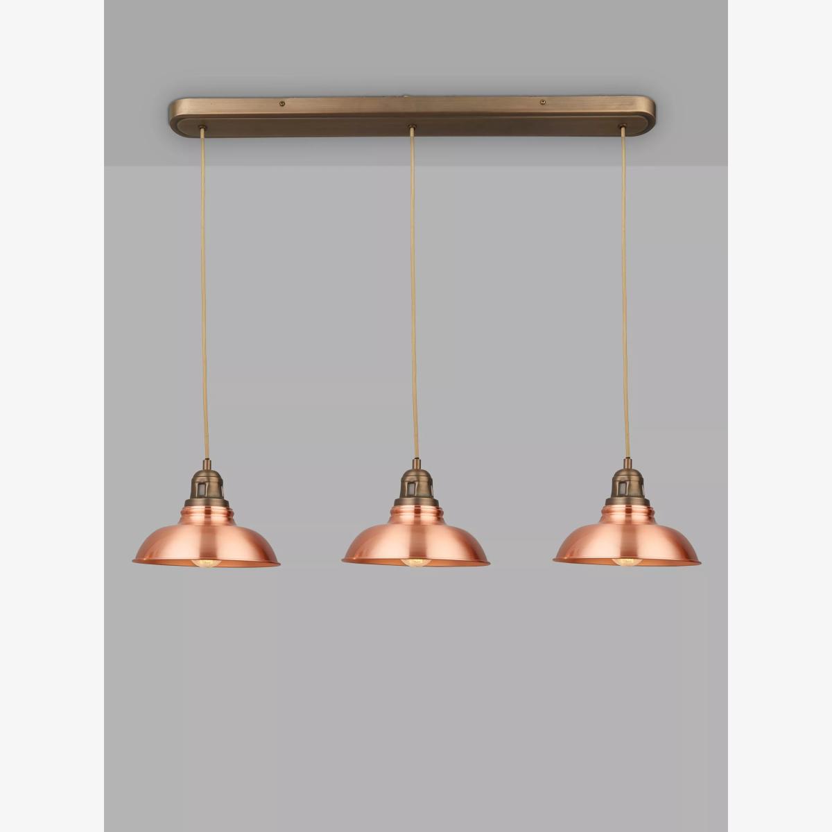 John Lewis Millhouse 3 Lamp Over Diner Pendant Ceiling Light – image 1
