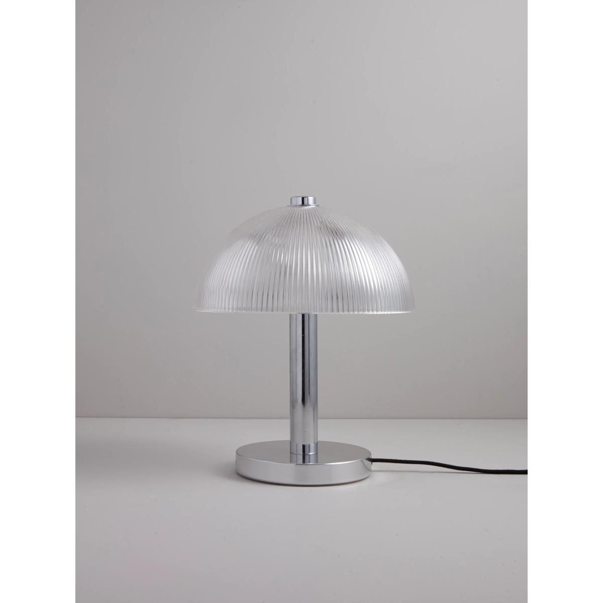 Original BTC Cosmo Prismatic Glass Table Lamp, Clear – image 2