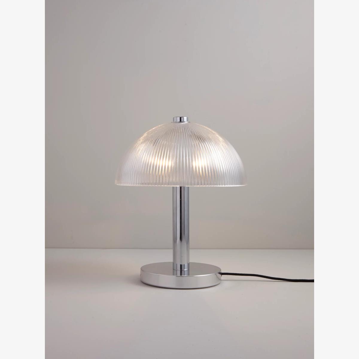 Original BTC Cosmo Prismatic Glass Table Lamp, Clear – image 1