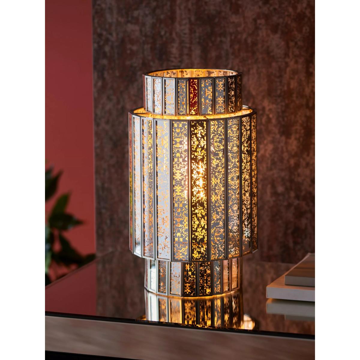 John Lewis Mercury Tune Table Lamp, Nickel Effect – image 5