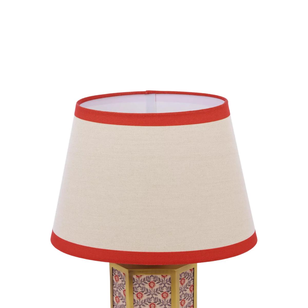 Joules Helmingham Claw Foot Floral Table Lamp, Light Green – image 3