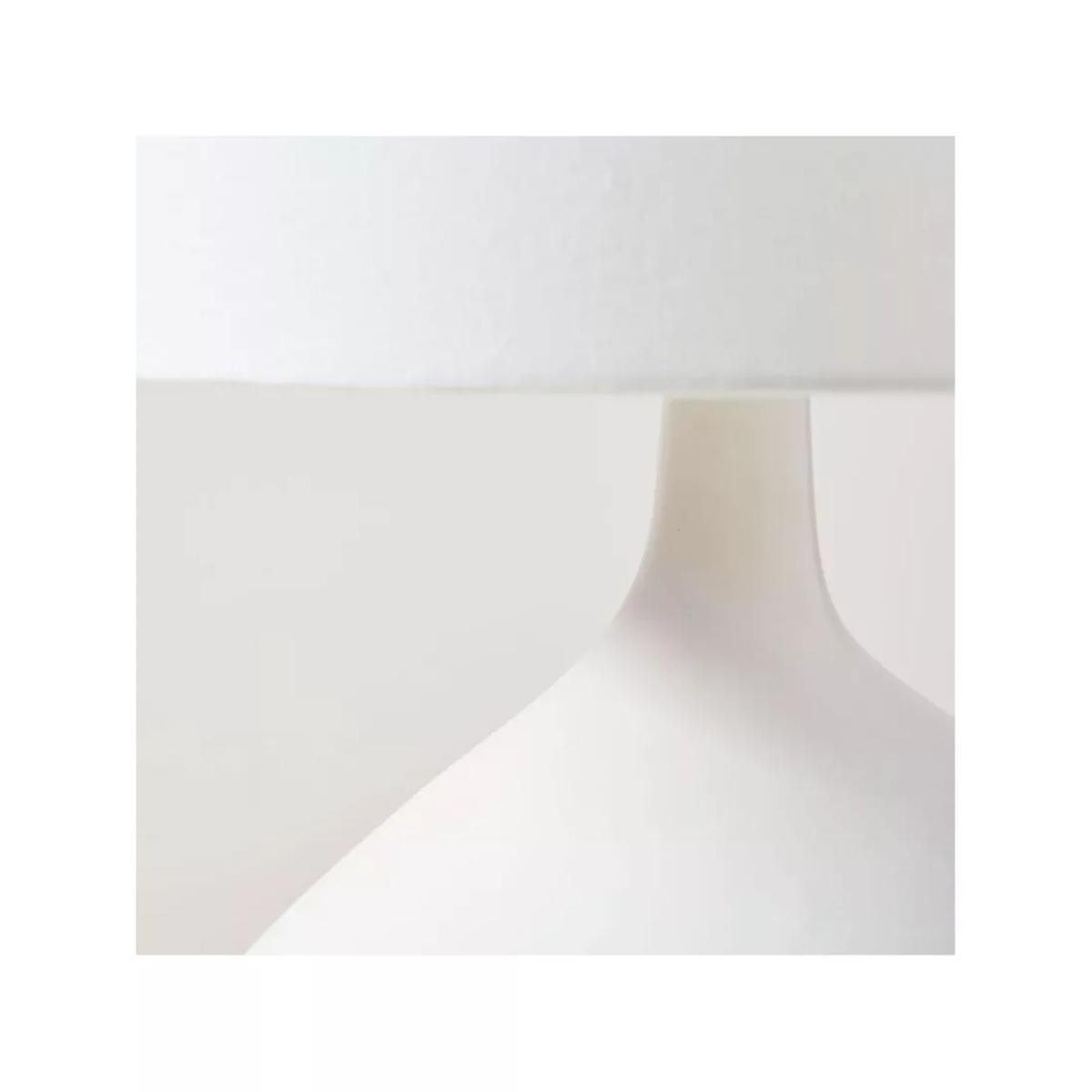 west elm Asymmetry Ceramic Table Lamp, White – image 2