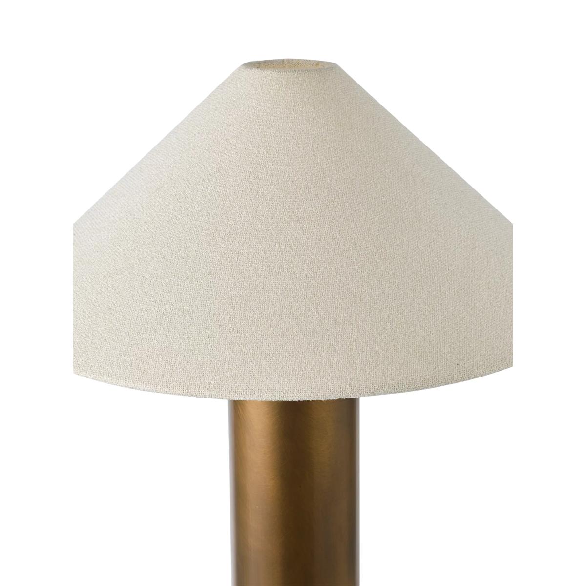 John Lewis Column Table Lamp, Patina Brass – image 3