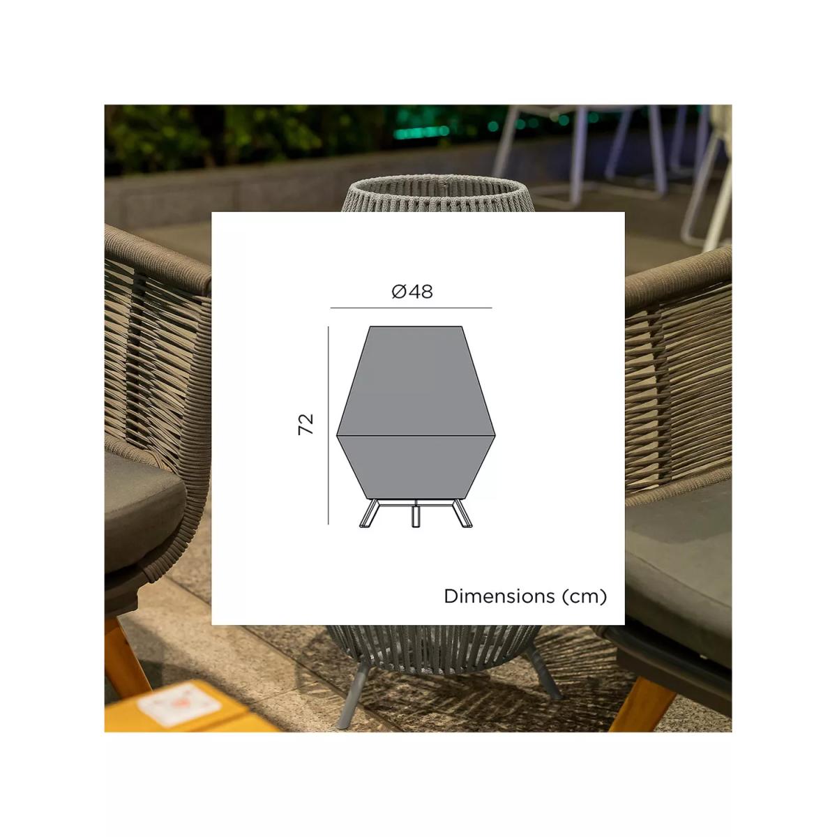 Newgarden Conta 70 Rechargeable Battery Outdoor Floor Lamp – image 4