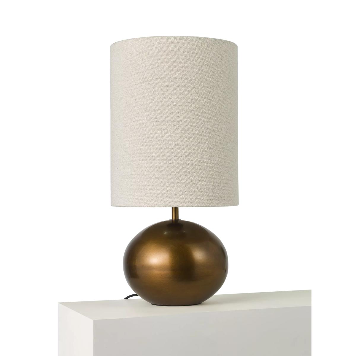 John Lewis Pebble Table Lamp, Patina Brass – image 2