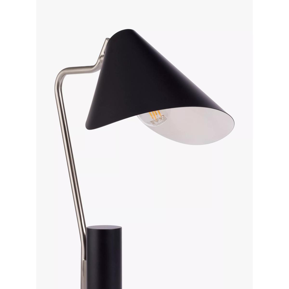 John Lewis Leaf Table Lamp, Black – image 4
