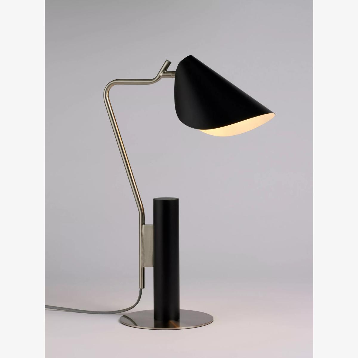 John Lewis Leaf Table Lamp, Black – image 1