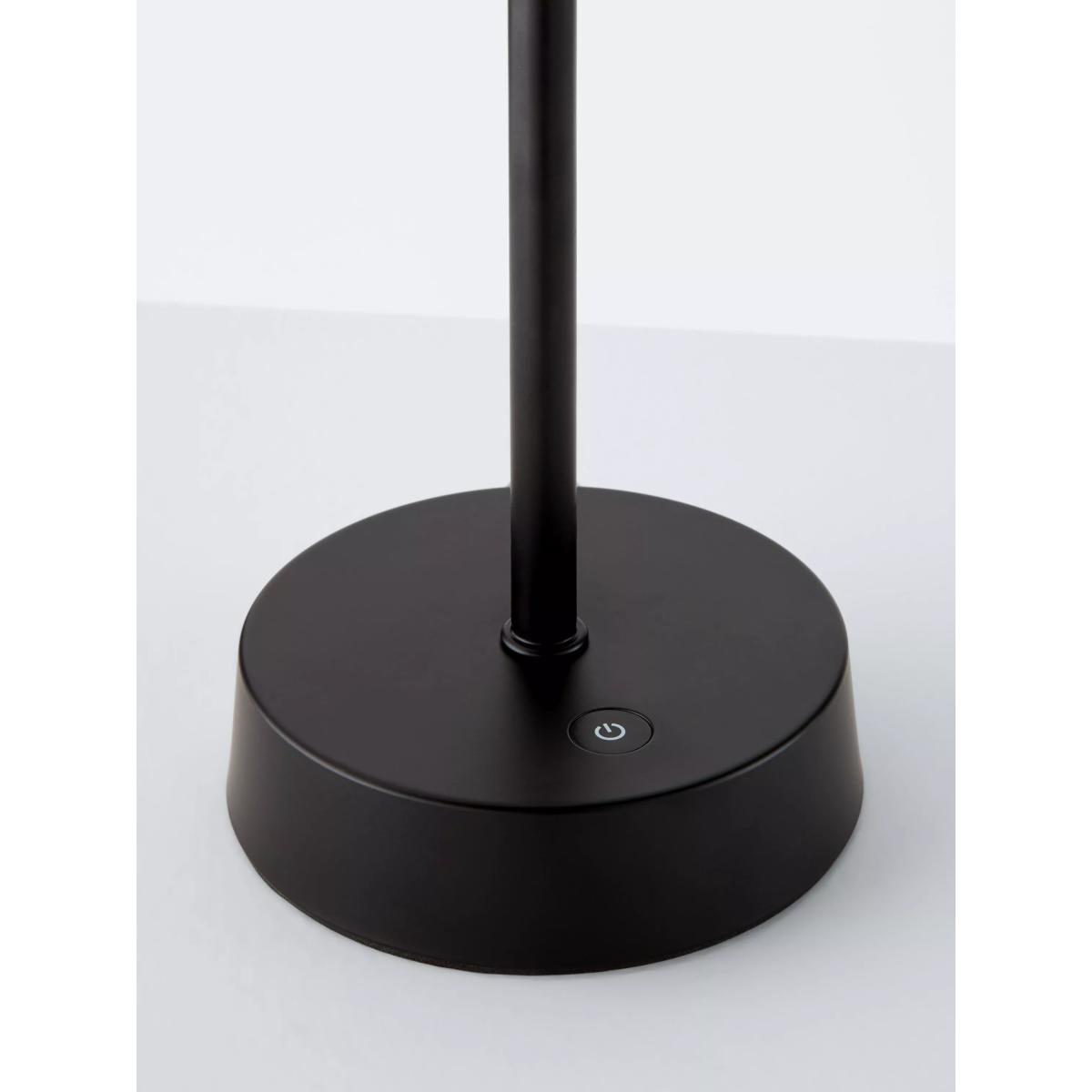 John Lewis ANYDAY Ernie Rechargeable Indoor/Outdoor LED Table Lamp, Black – image 3