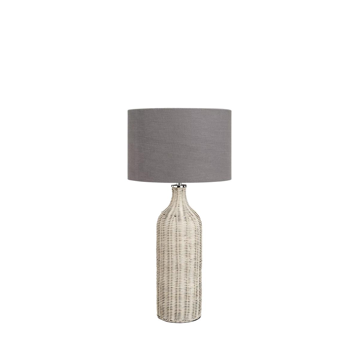 Pacific Anika Woven Rattan Table Lamp – image 2