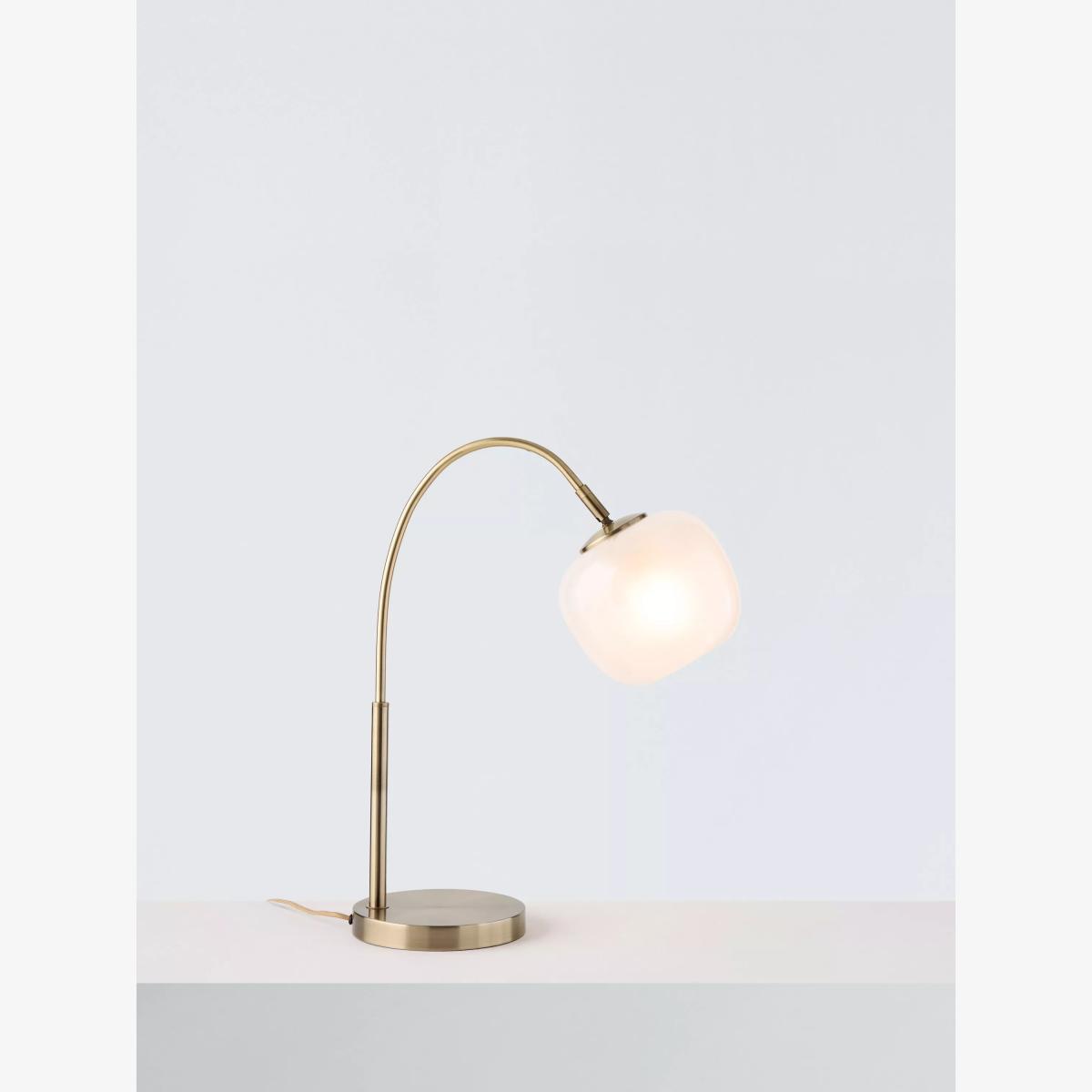 John Lewis Magnolia Table Lamp, Antique Brass – image 1