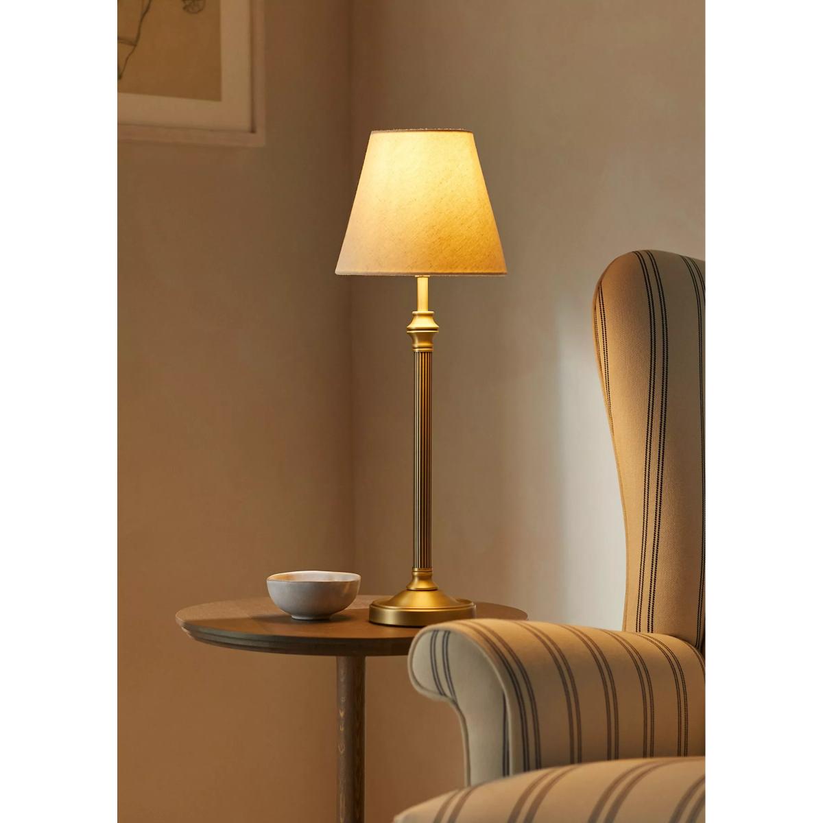 John Lewis Reeded Column Lamp Base – image 2