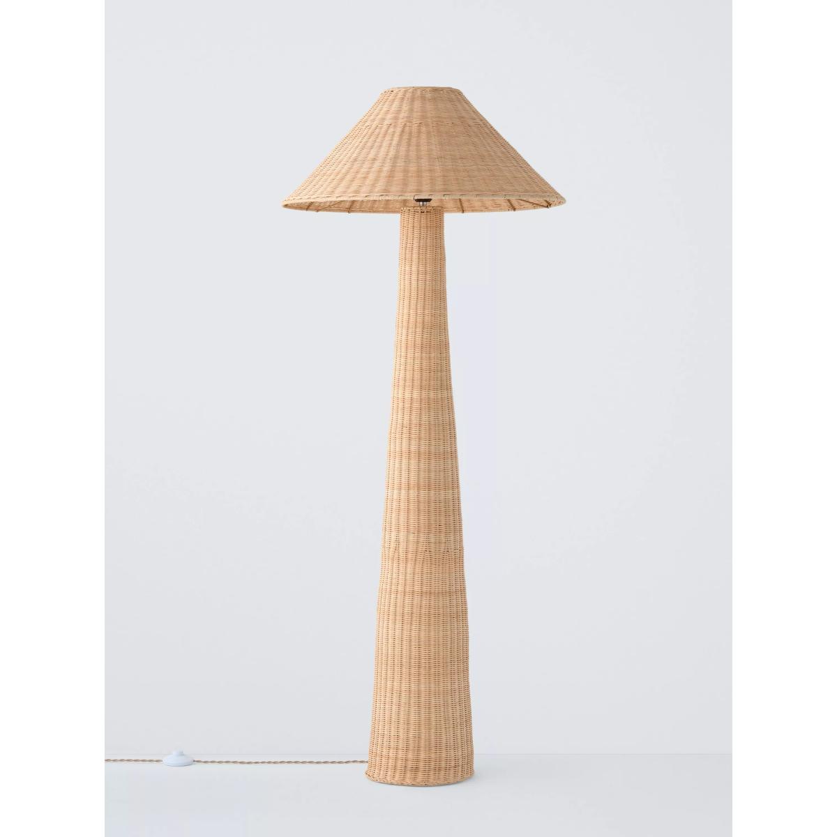John Lewis Rattan Floor Lamp, Natural – image 3