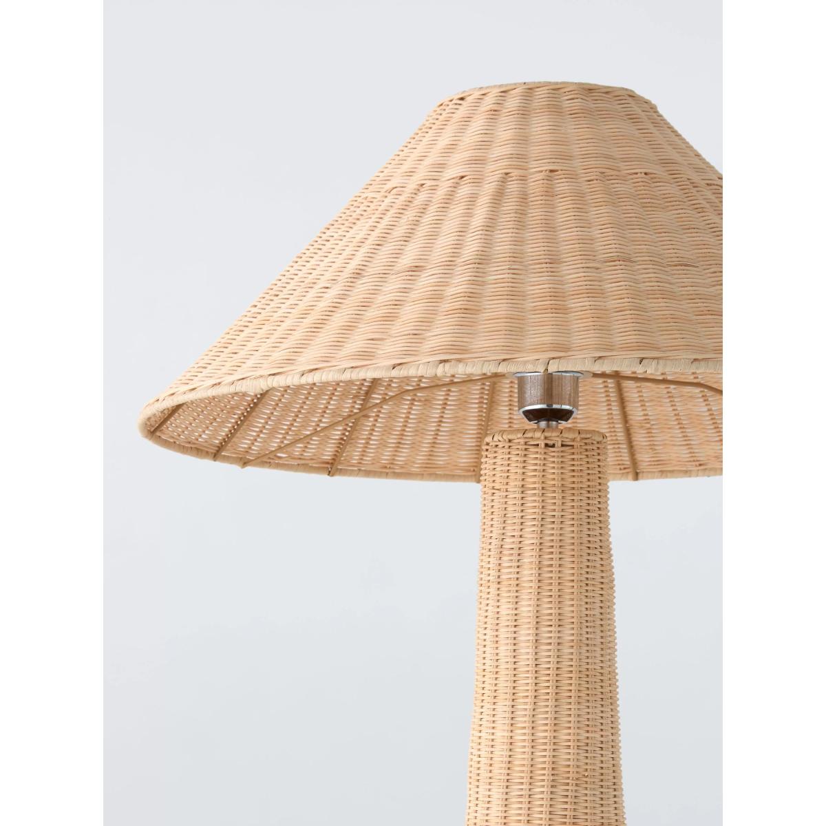 John Lewis Rattan Floor Lamp, Natural – image 4