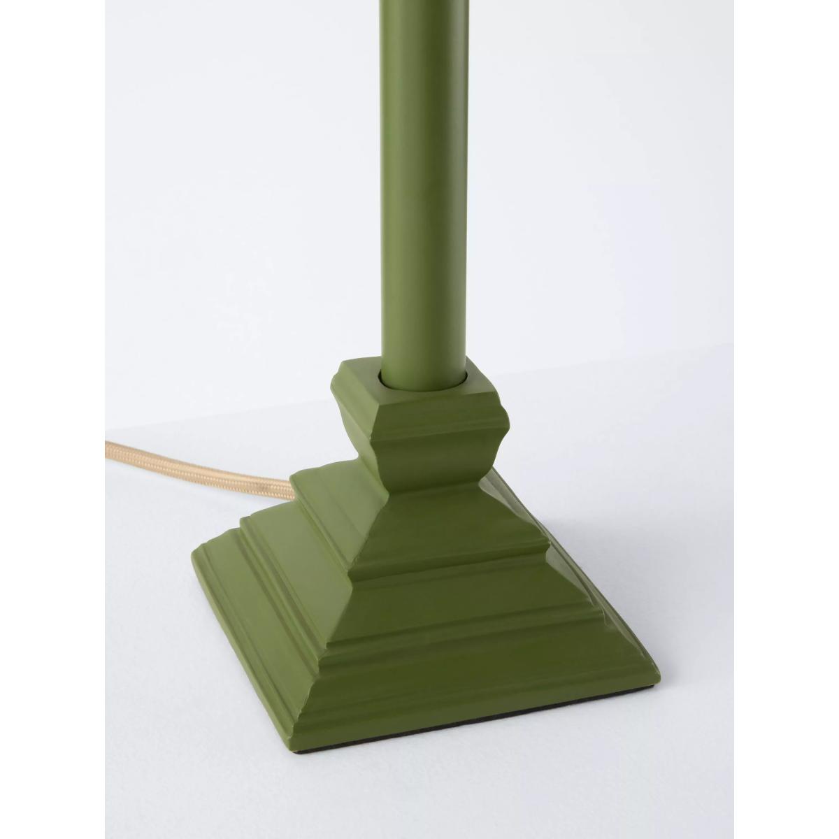 John Lewis x Sanderson Truffle Scallop Table Lamp, Green – image 4