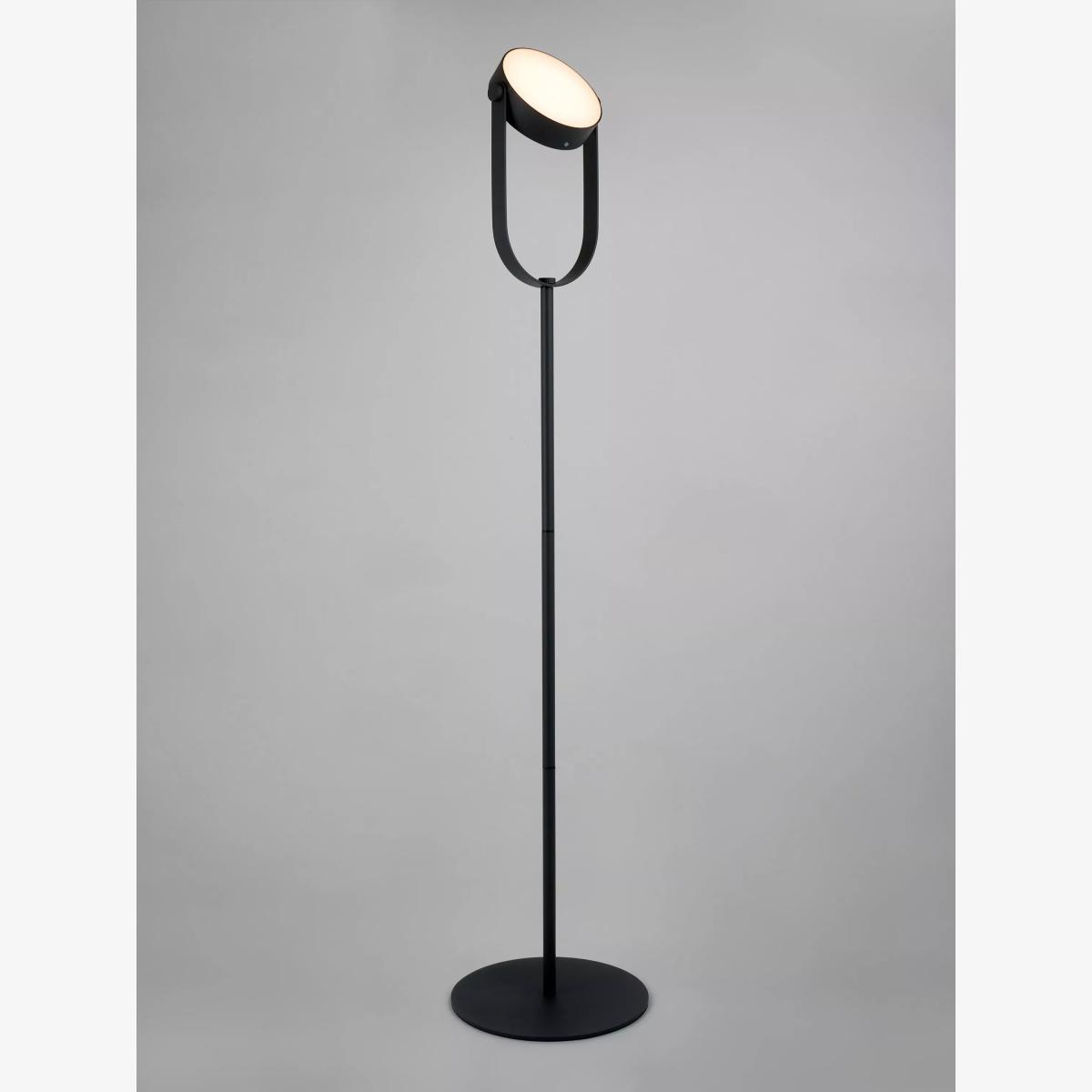 John Lewis Solaro Adjustable Head Outdoor Floor Lamp, Graphite – image 1