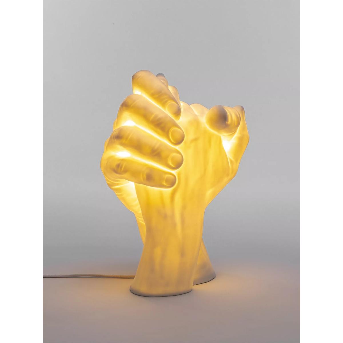 Seletti With Me Porcelain Table Lamp, White – image 2