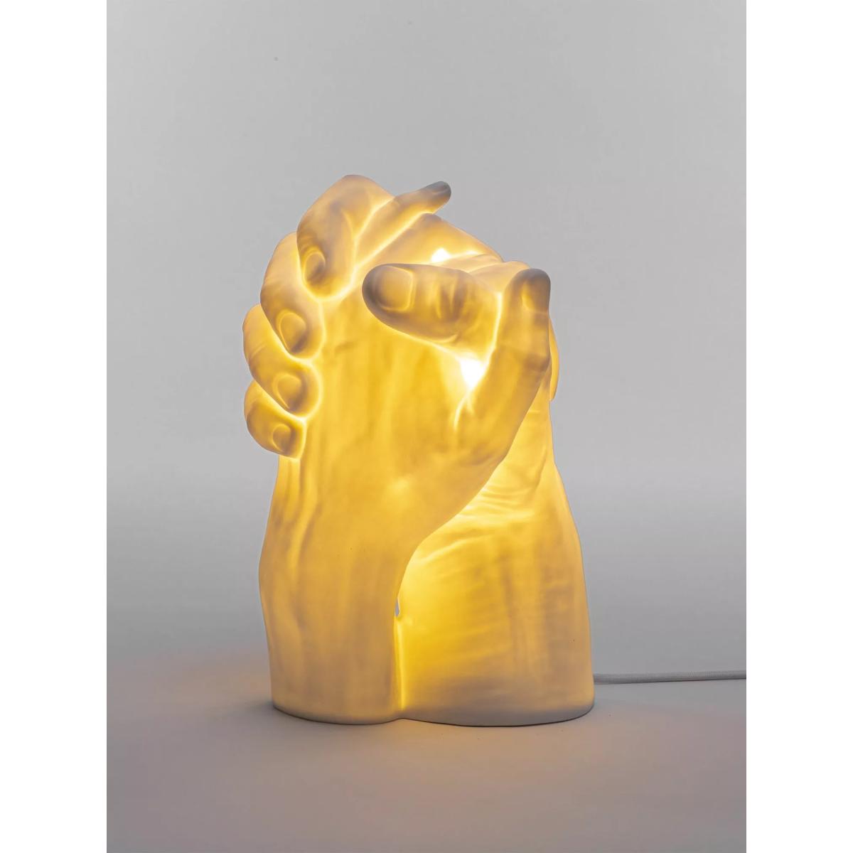 Seletti With Me Porcelain Table Lamp, White – image 3