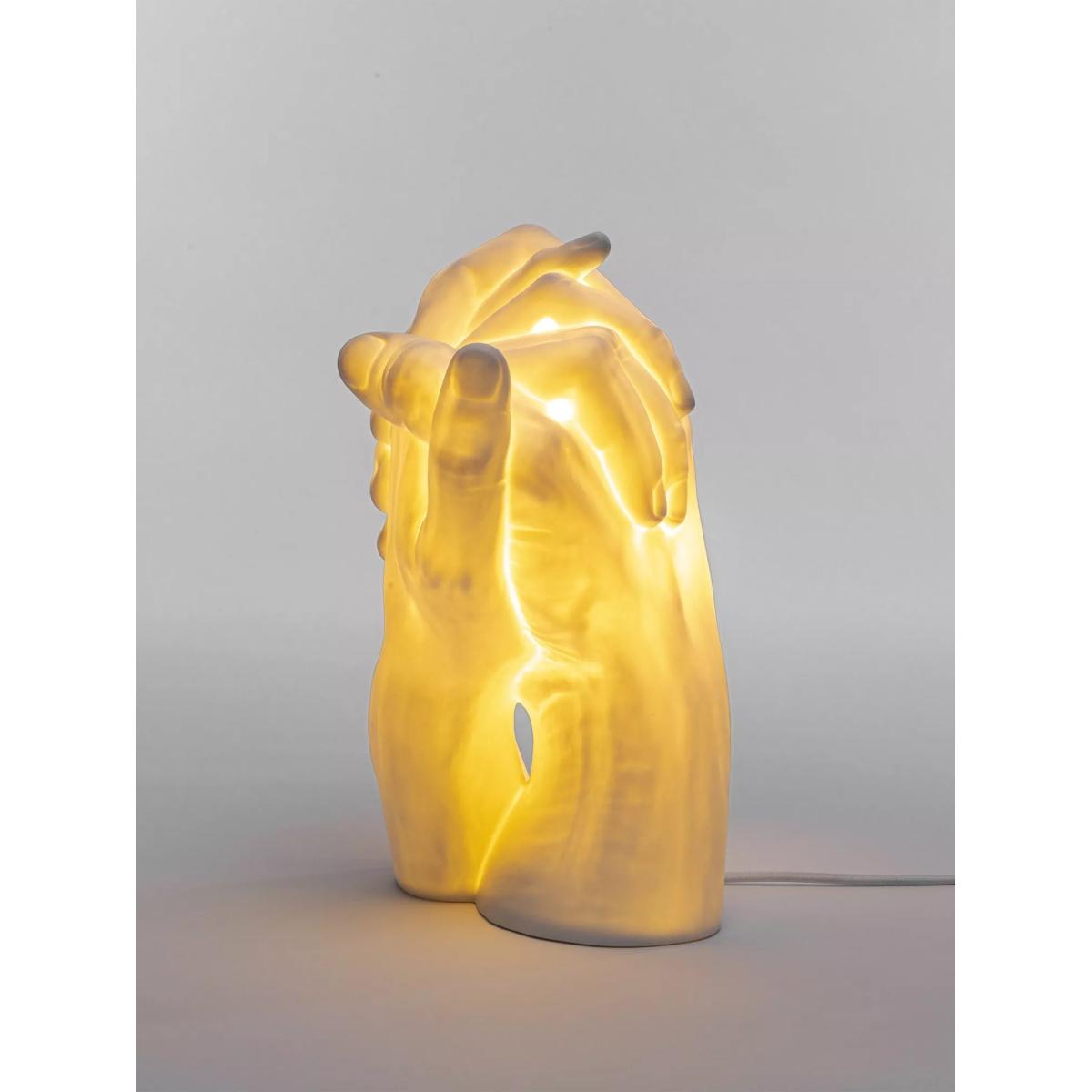 Seletti With Me Porcelain Table Lamp, White – image 4