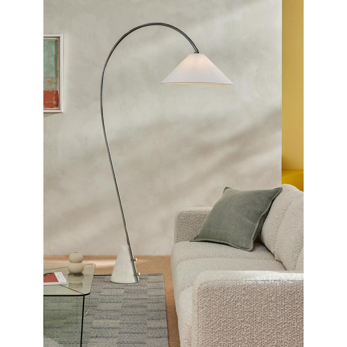 MADE Mason Floor Lamp, Chrome – image 2