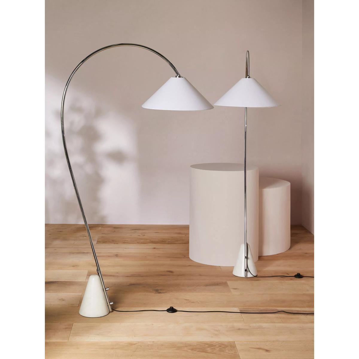 MADE Mason Floor Lamp, Chrome – image 3