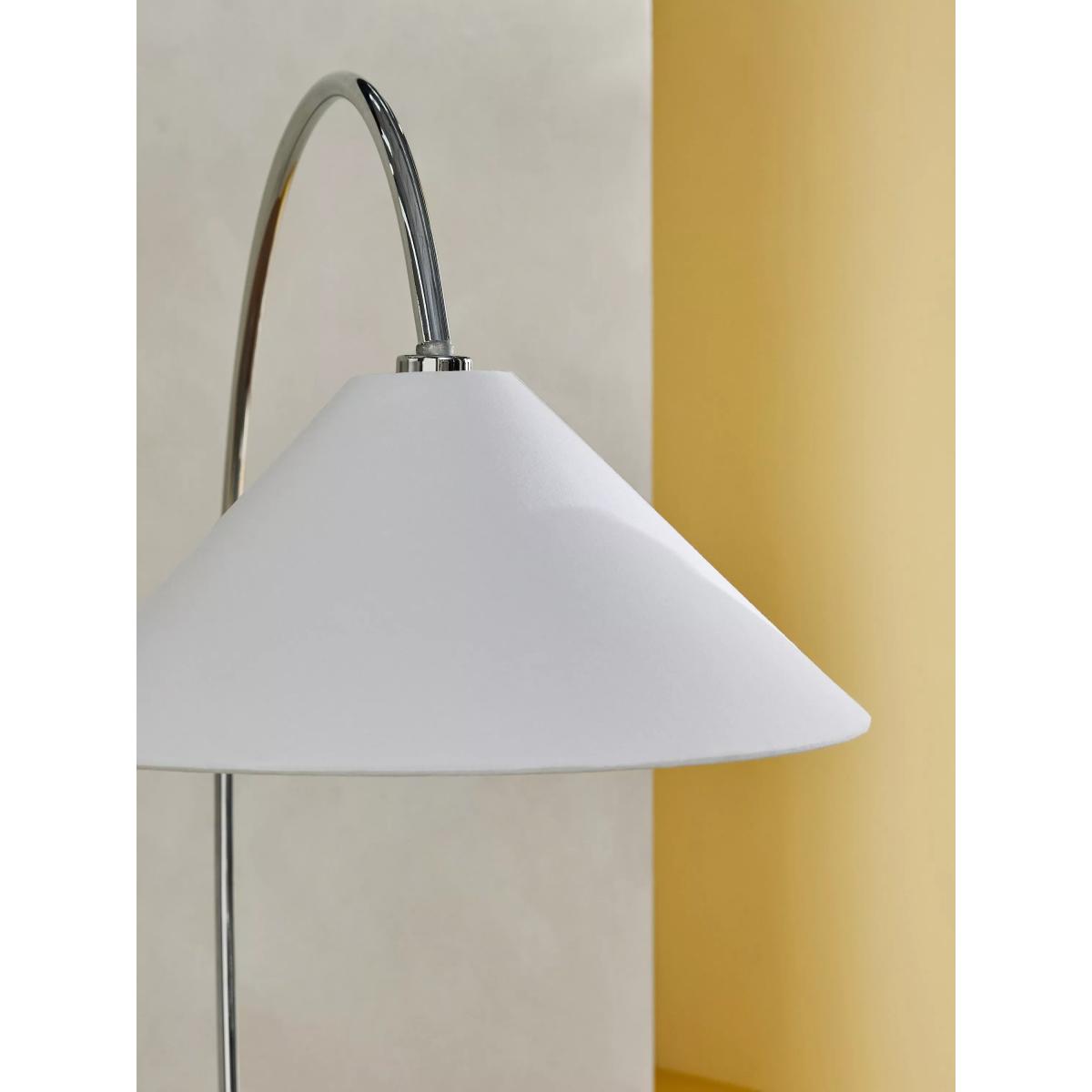 MADE Mason Floor Lamp, Chrome – image 4
