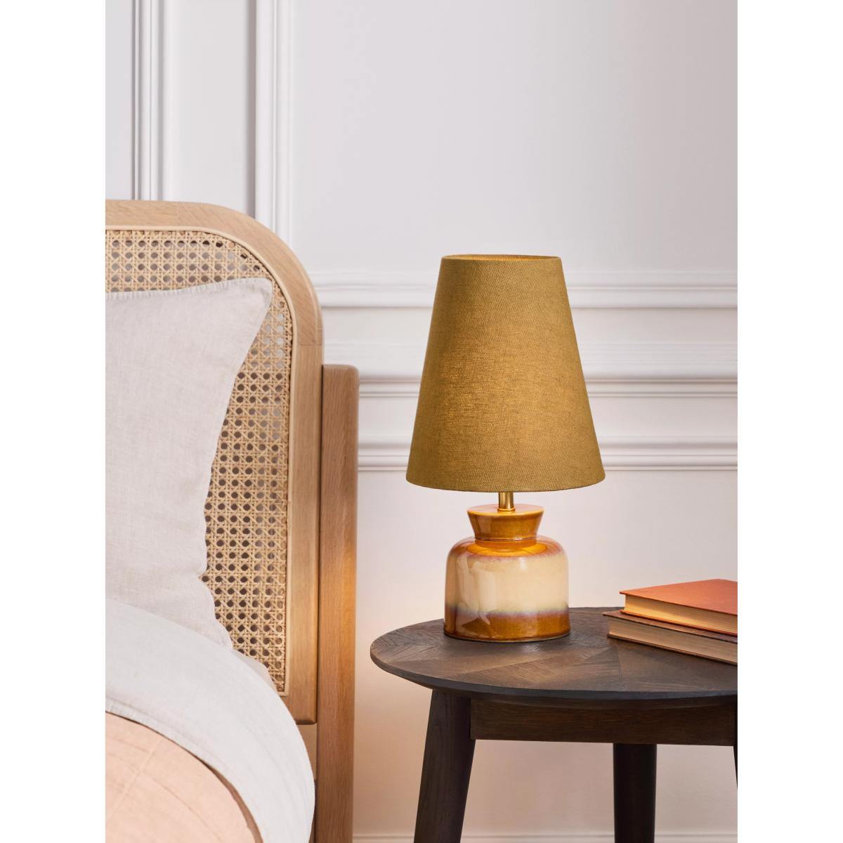 John Lewis Rowe Table Lamp, Orange – image 2