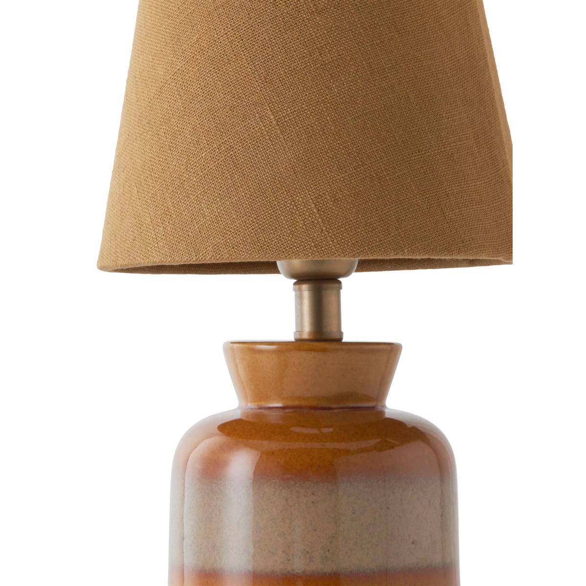 John Lewis Rowe Table Lamp, Orange – image 4