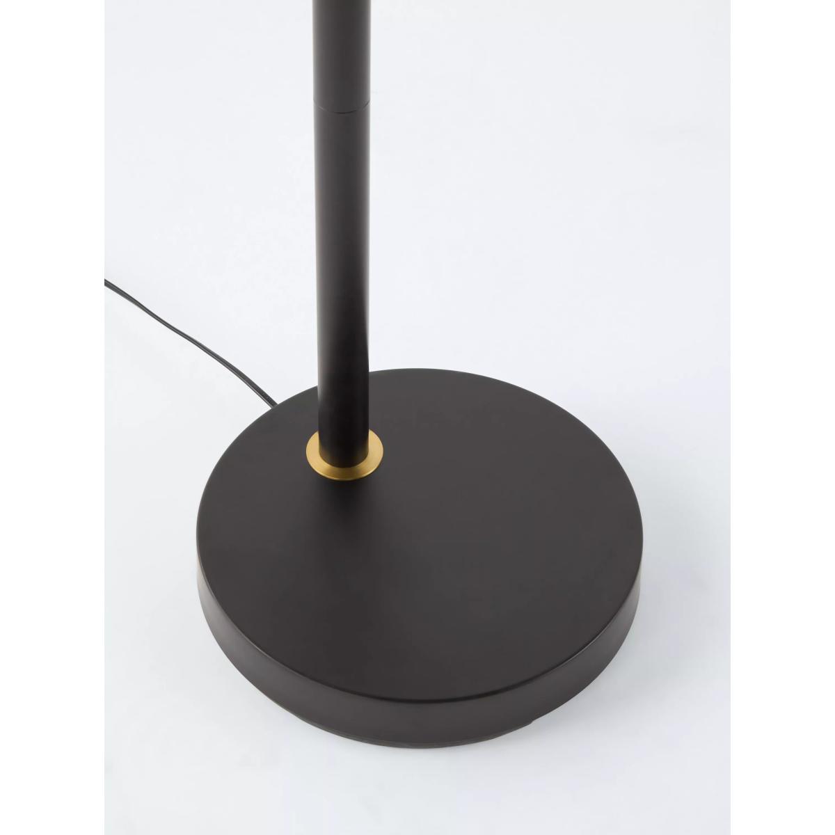 John Lewis Oscar Adjustable Floor Lamp, Black/Gold – image 3